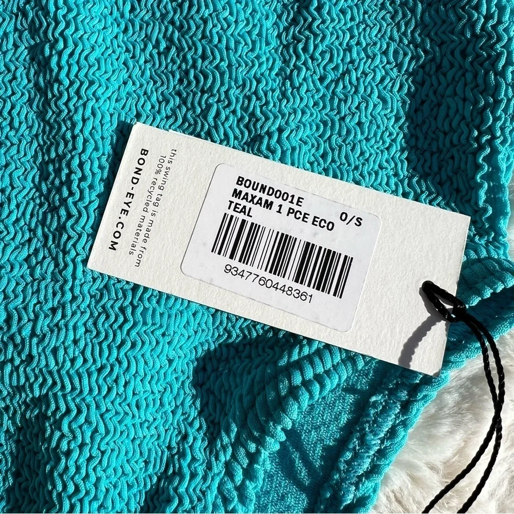 Bound by Bond-Eye Maxam Teal One Piece - Picture 10 of 12